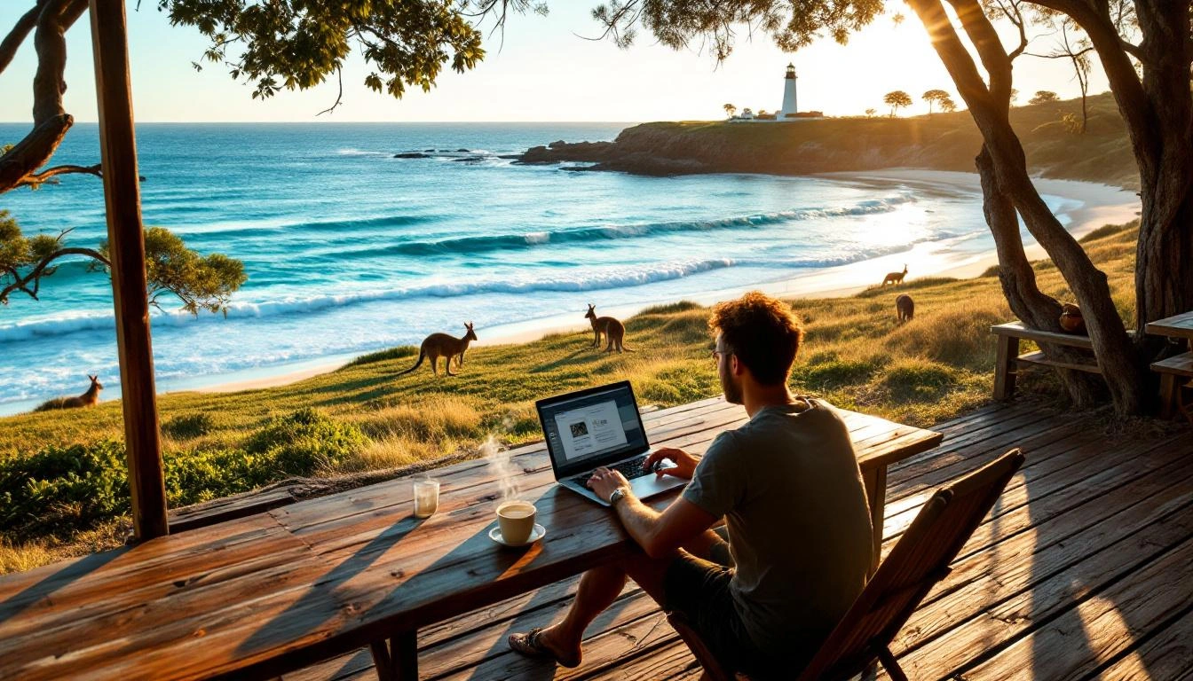 Australia dream triptych